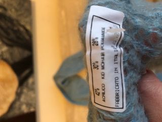 morbida sciarpa lana azzurra donna