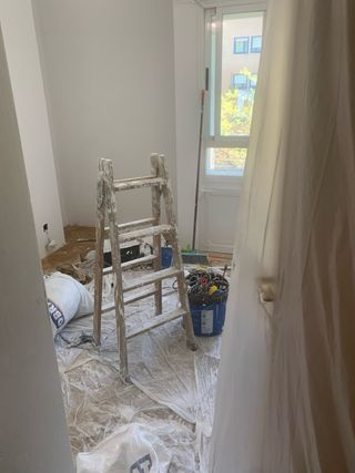 PINTOR/RETIRADO Y LIJADO DE GOTELÉ.