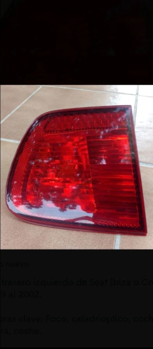 Fanale posteriore sinistro Ibiza II.