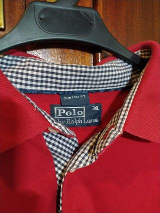 Polo Ralph Lauren rojo vintage