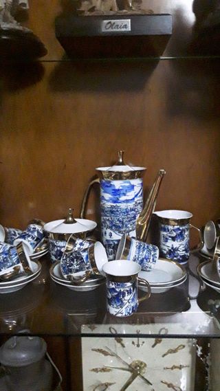 Vajilla de café antigua