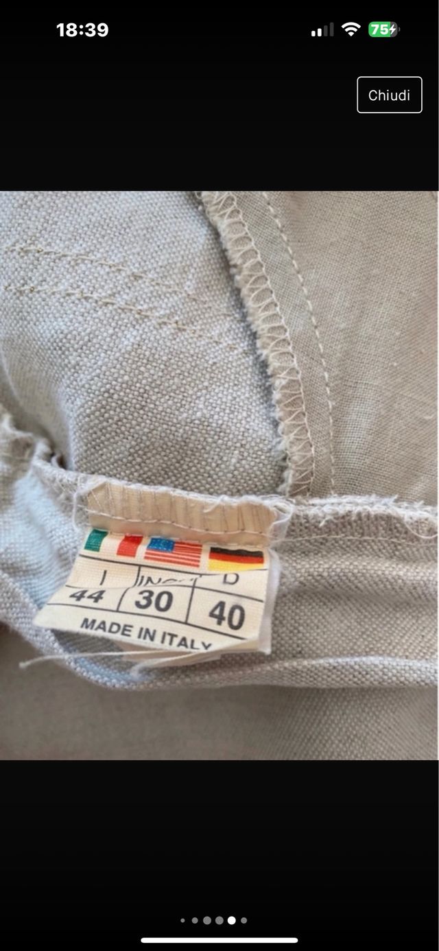 pantalone Vintage Fendi