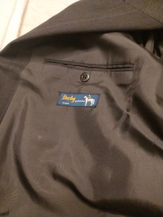 TRAJE CABALLERO 
