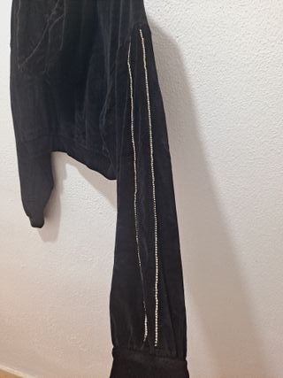 Sudadera terciopelo bershka
