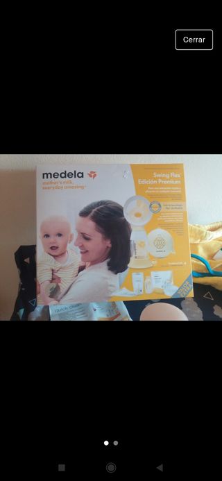 Sacaleches eléctrico