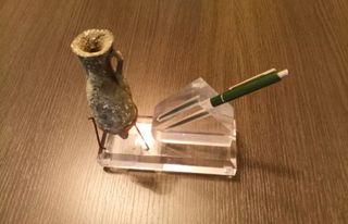 Antigua Peana Estilográfica Bolígrafo Años 80-90