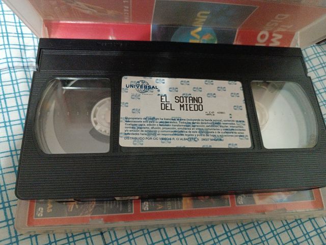 El Sotano del Miedo VHS