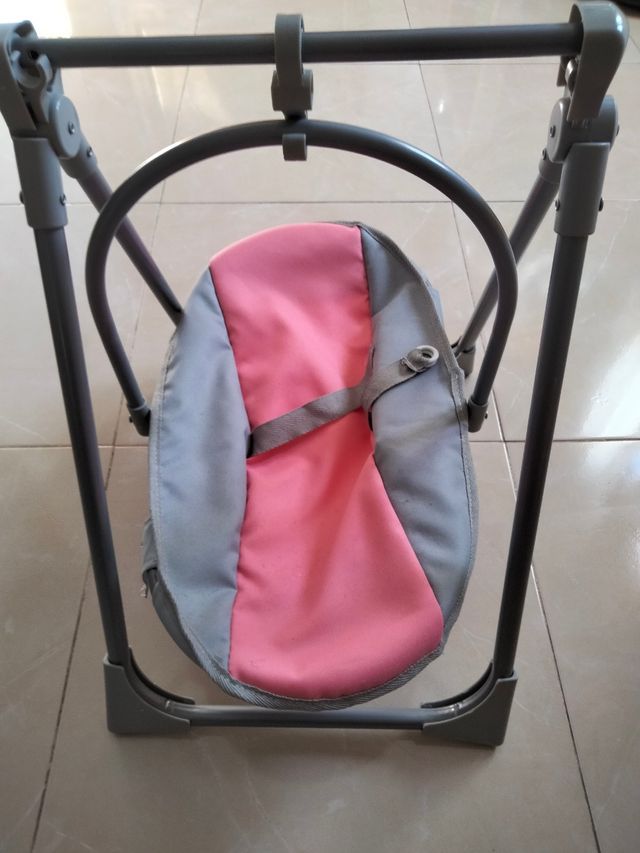 Hamaca balancín muñecos