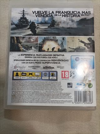 Call Of Duty Modern Warfare 3 juego Ps3