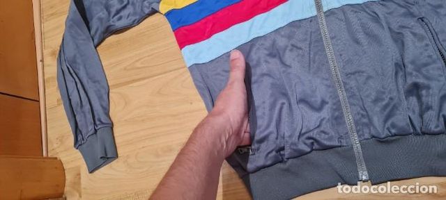 CHAQUETA VINTAGE SELECCIÓN ESPAÑOLA.  MATCH WORN