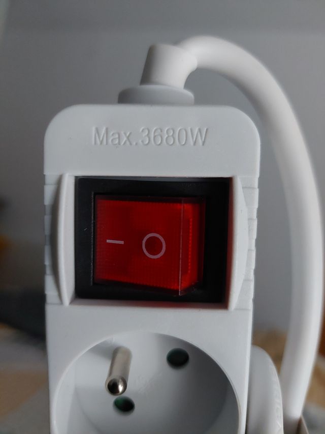 regleta Alargó 1.5 metros de 6 tomas