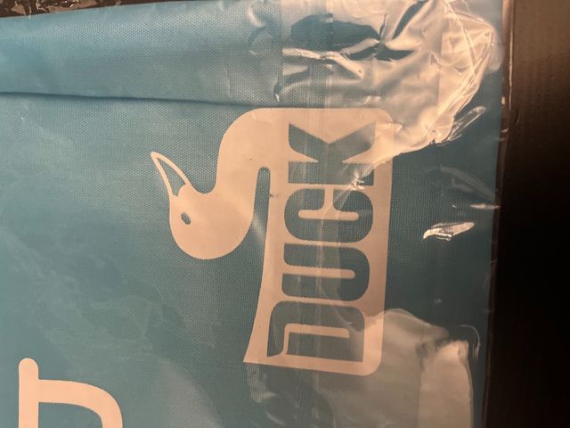 sacchetto travel bag Duck nylon nuovo