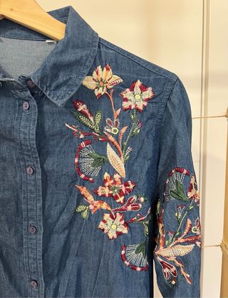 Camisa vaquera Zara