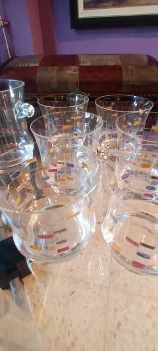 Juego de cristal corte ingles