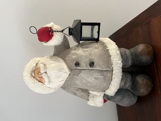 figura papa noel ceramica
