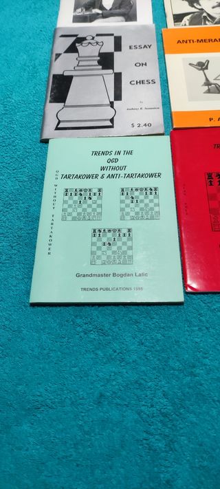 Lote 6 Libros de Ajedrez