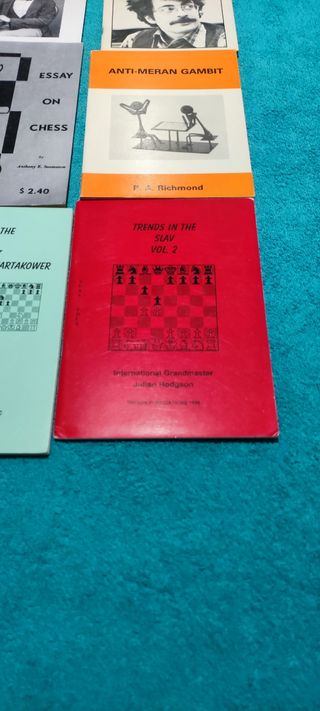 Lote 6 Libros de Ajedrez