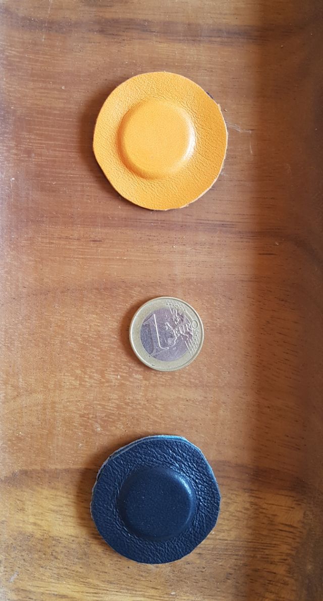 Par biomagnético Neodimio 5500 gauss, 20x3mm.
