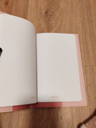 Libreta Tous polipiel rosa nude