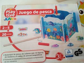 Lote de juegos para niños de +3 años