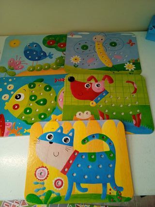 Lote de juegos para niños de +3 años