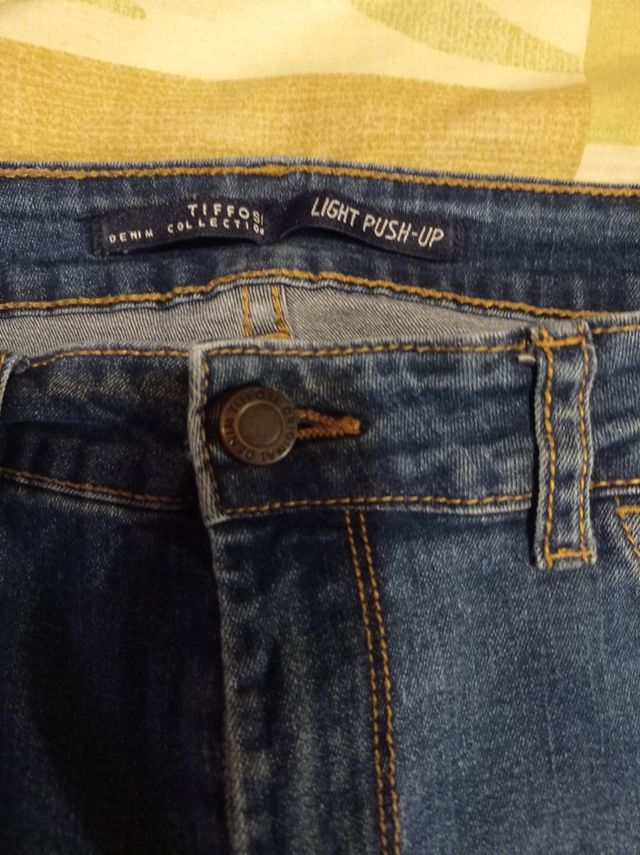 Jeans de ganga da Tiffosi,Elástica