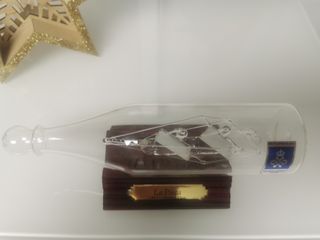 Escultura em vidro Inglaterra "La Pinta