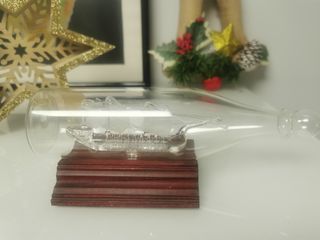 Escultura em vidro Inglaterra "La Pinta