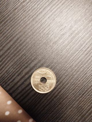 Monedas 25 pesetas 1991