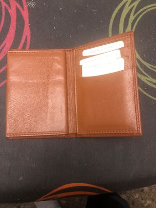 Cartera piel hombre formato anterior