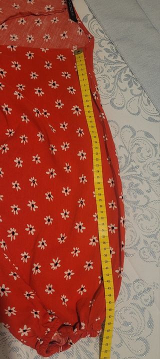 Crop top estampado de Zara