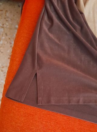 Suéter con chaqueta incorporada
