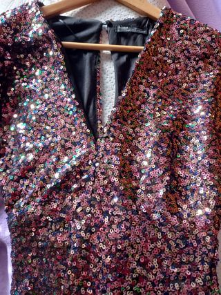 Vestido lentejuelas