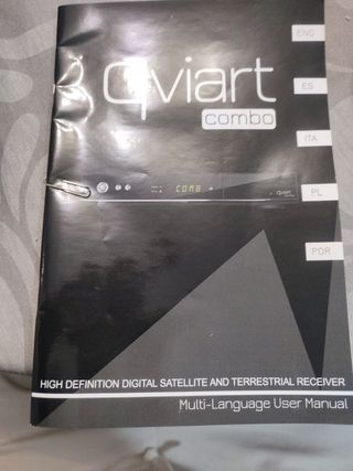 Decodificador satélite WIFI y TDT QVIART