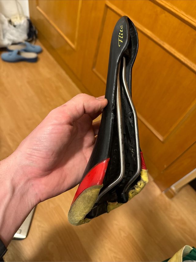 sillin selle italia flite titanium 1997 - cuero