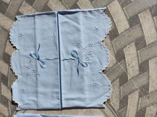 JUEGO DE CUNA BORDADO A MANO