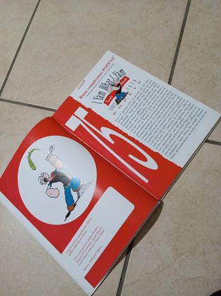 Libro Fumetti vintage Popeye Nutella