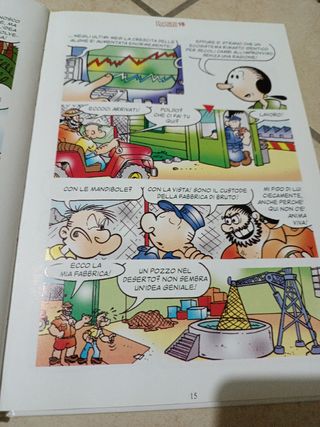 Libro Fumetti vintage Popeye Nutella