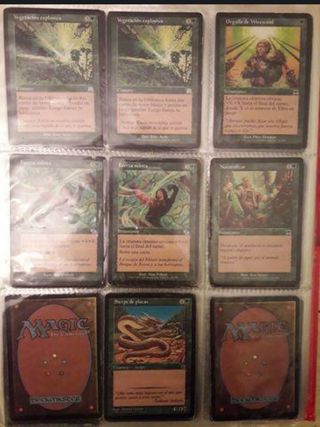 Cartas originales The Magic. Varias colecciones