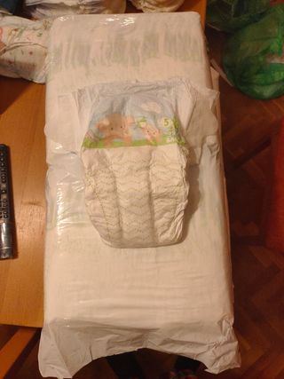 Pañales lote de 136