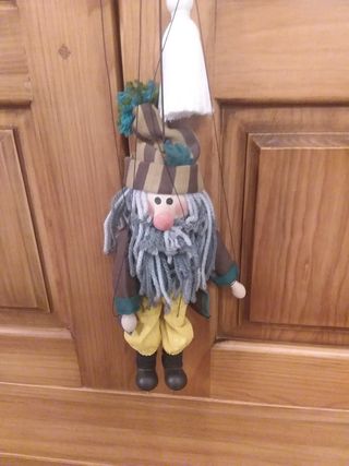 Marioneta original hecha a mano