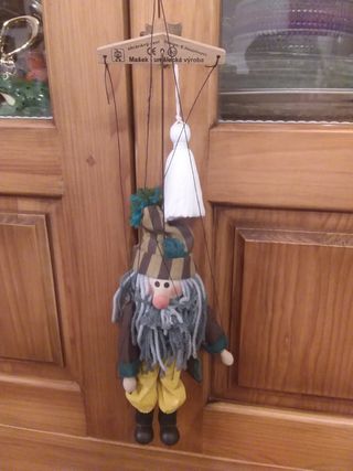 Marioneta original hecha a mano