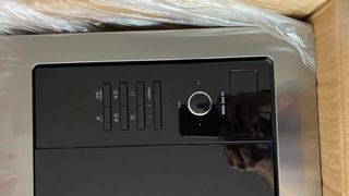 Microondas empotrable Teka en acero.