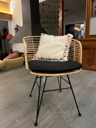 dos sillas ratan natural