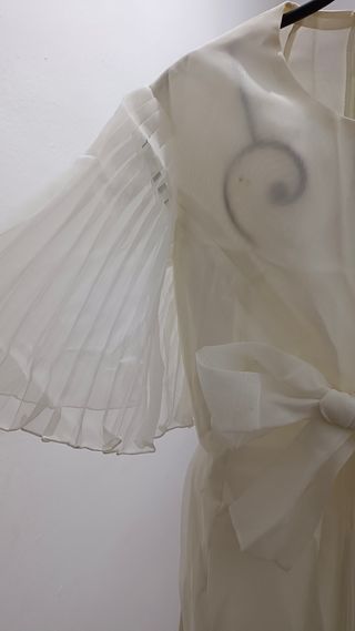 Vestido novia vintage, talla XS.