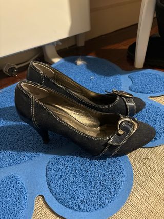 zapato de tacon vaquero