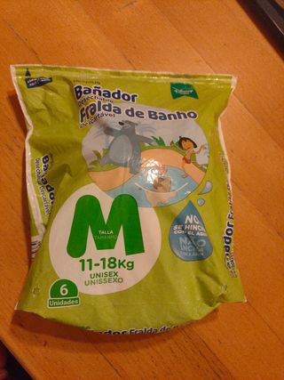 Bañador pañal talla M