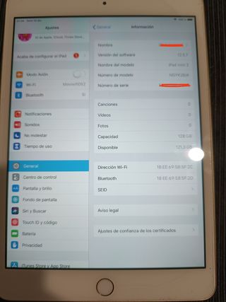 iPad mini 3 128gb