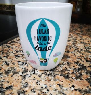 Taza regalo.