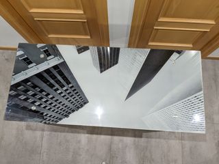 Mesa de cristal templado de diseño